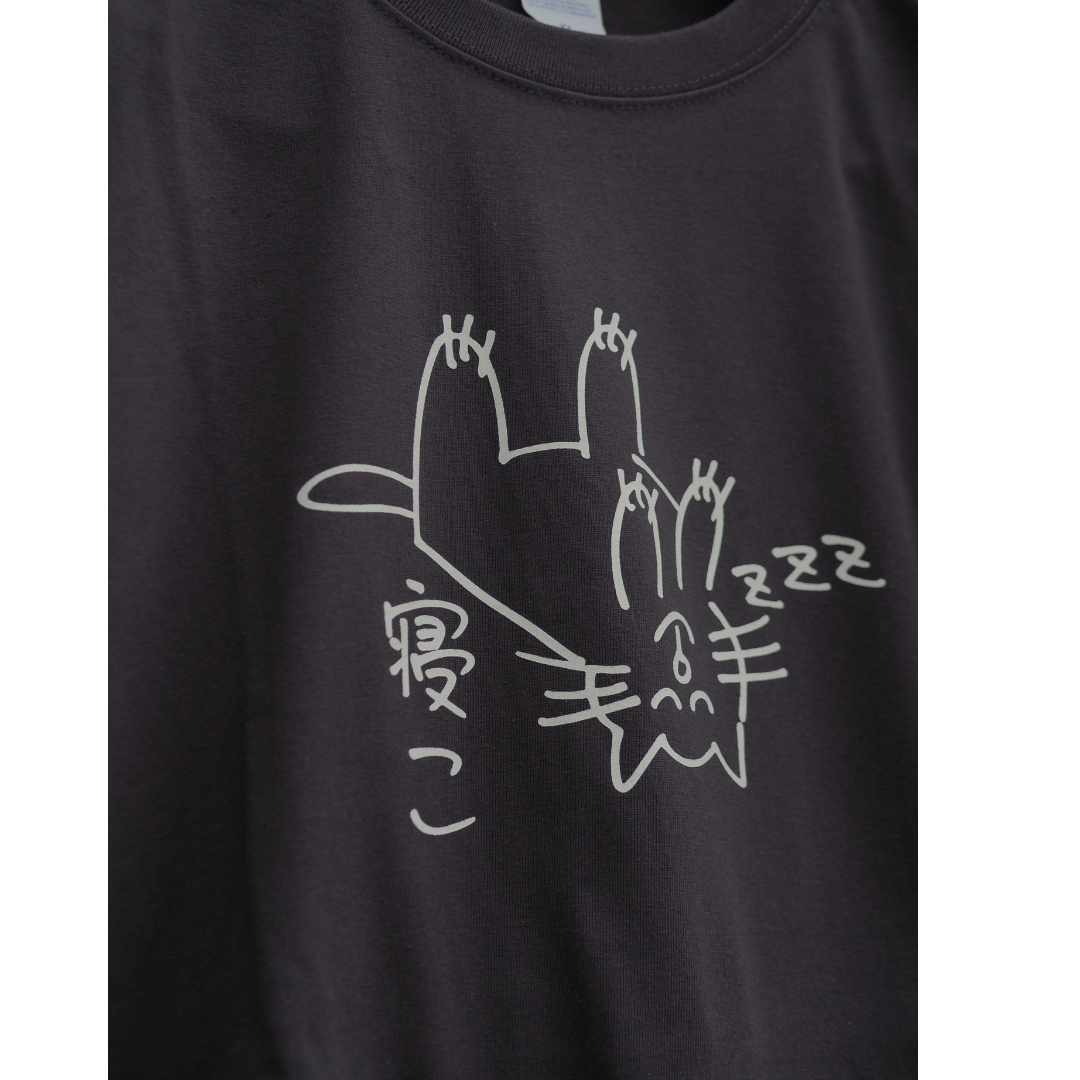 【Ken Kagami】Collaboration Neko Cat Crew T-shirts k002