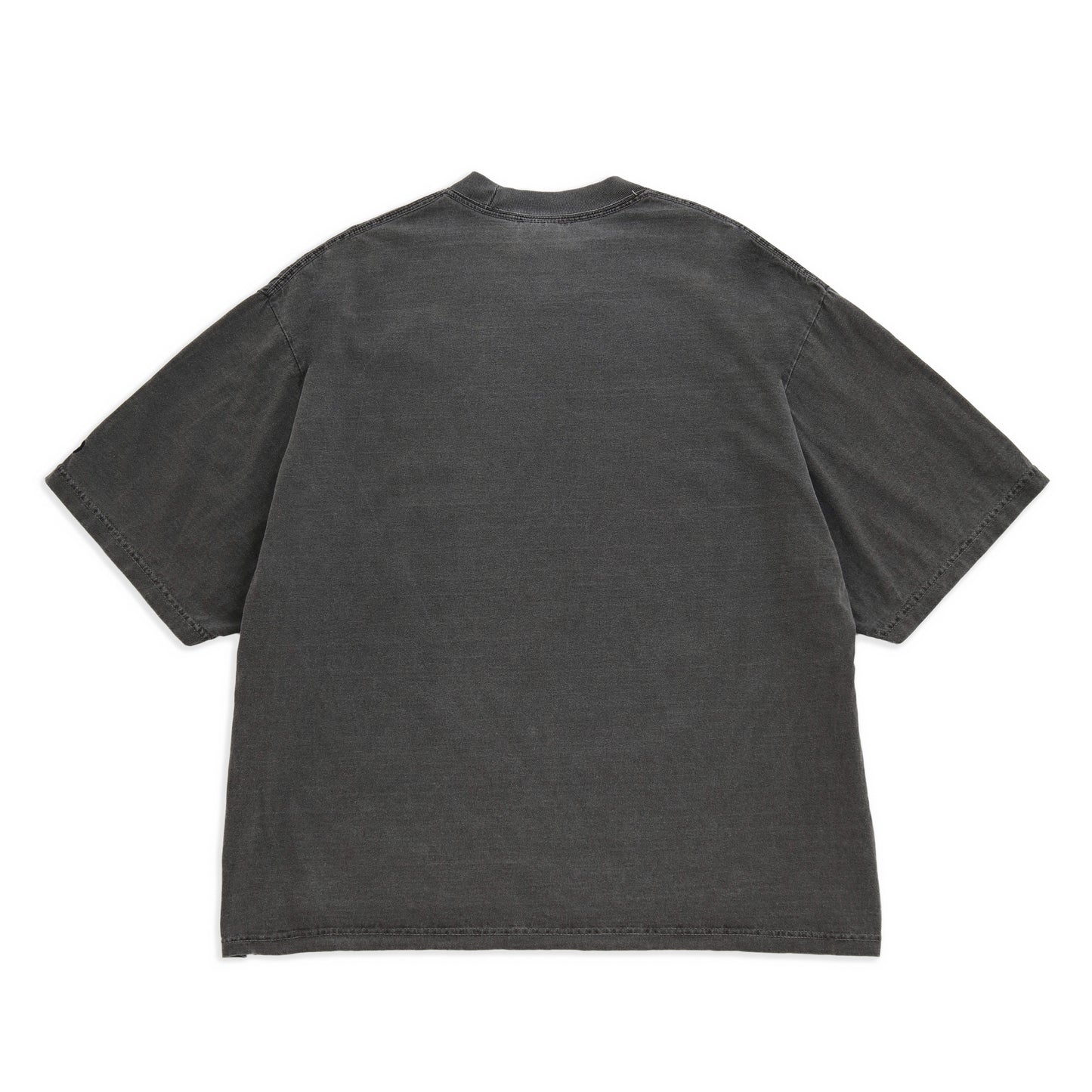 【Black cat】Cat Printed Crew T-shirts(ヘビーウェイト&ビッグシルエット) c008