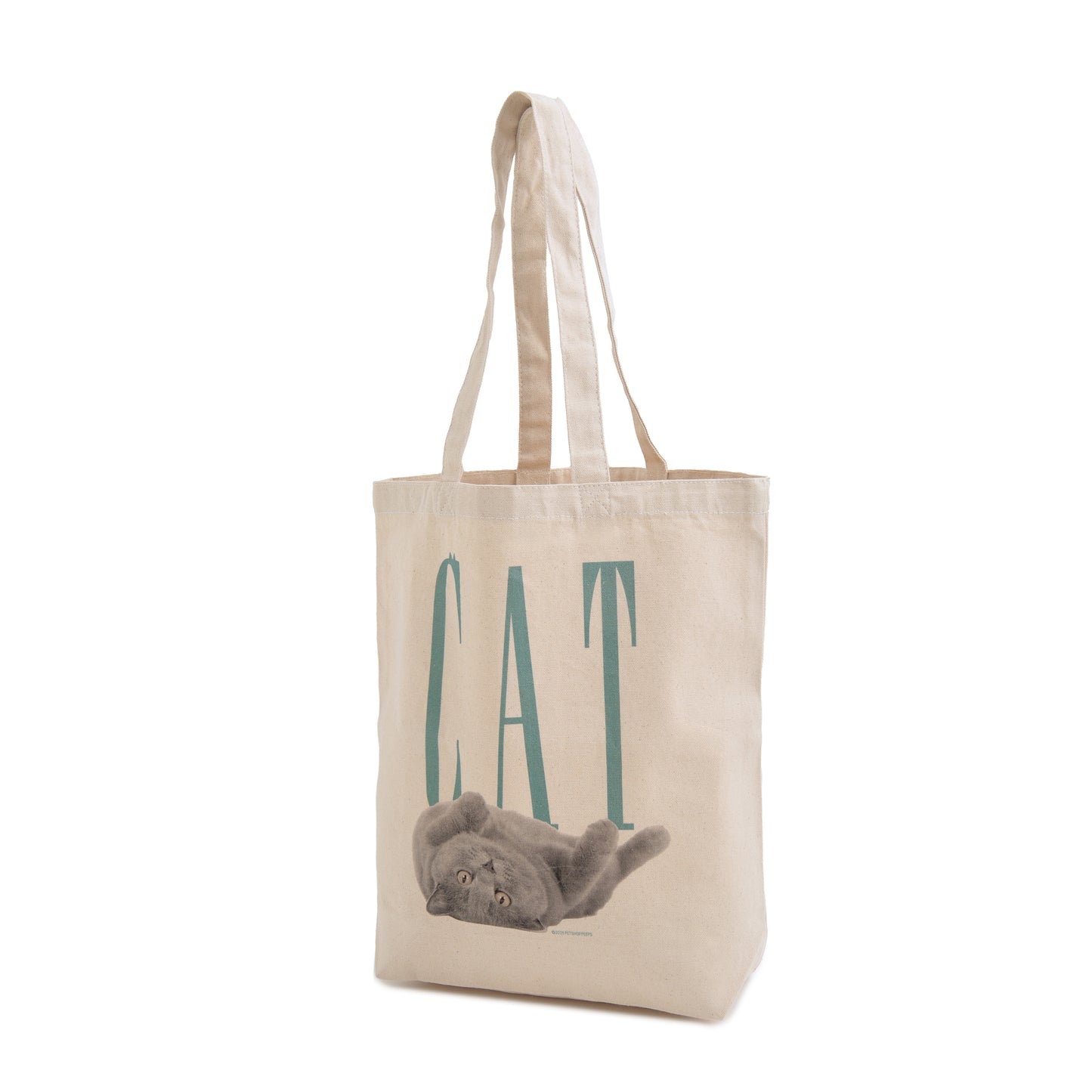 【CAT】Cat Printed Tote Bag -Russian Blue c010