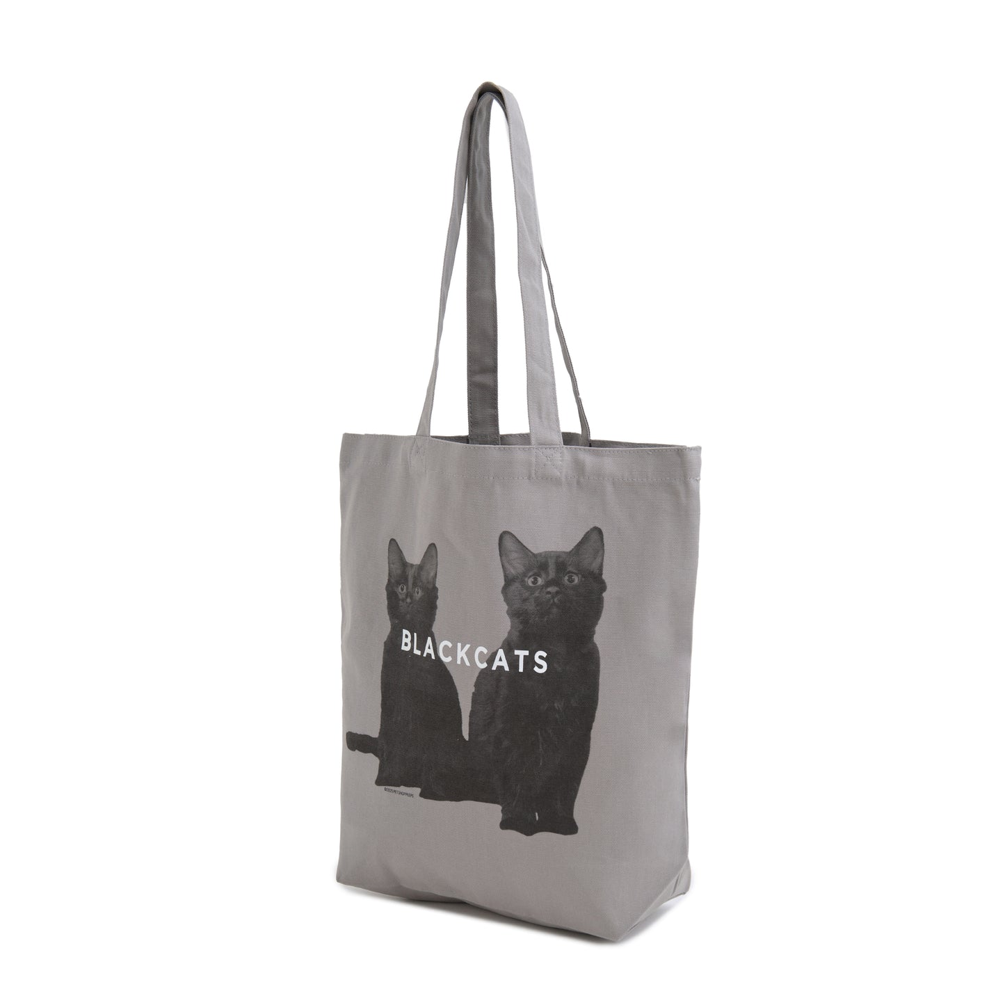 【Black cat】Cat Printed Tote Bag c011