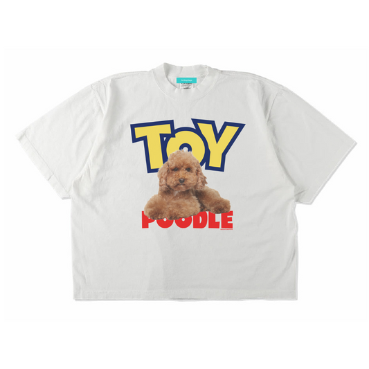 【TOY‐POO】Dog T-shirts -Toy poodle