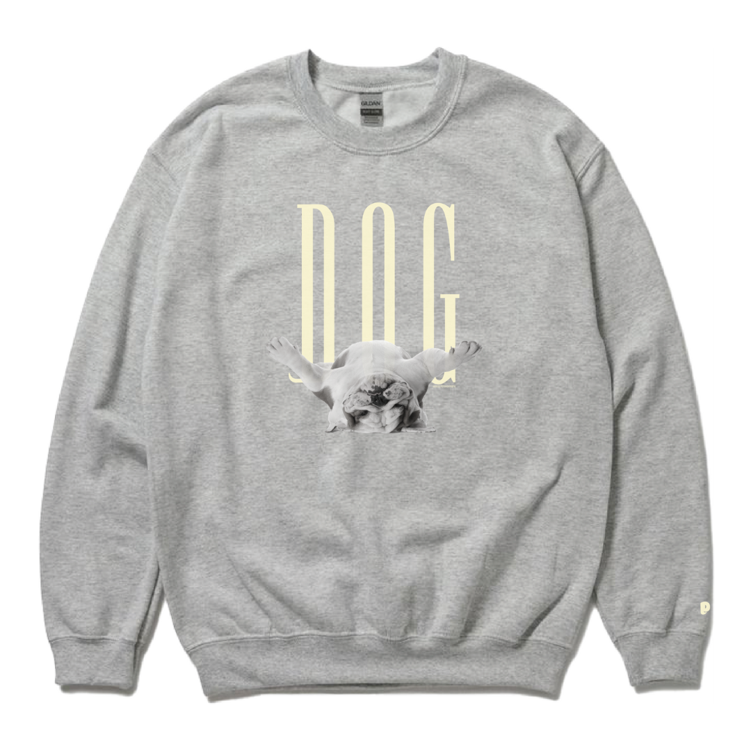 【DOG】Crew Sweat -Bulldog Dog