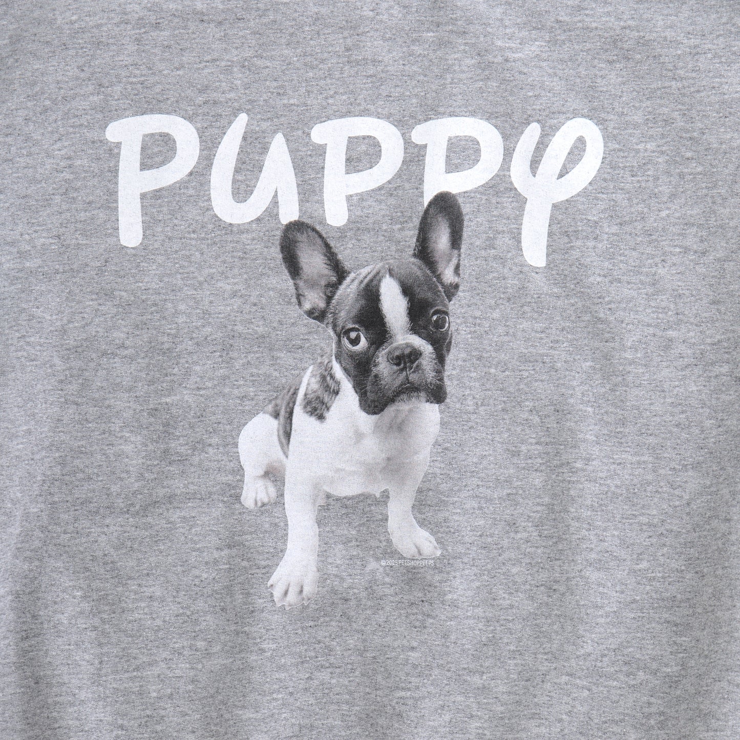 （受注予約）【PUPPY】Dog Crew Sweat -French bulldog d03