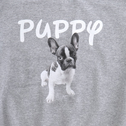 （受注予約）【PUPPY】Dog Crew Sweat -French bulldog d03