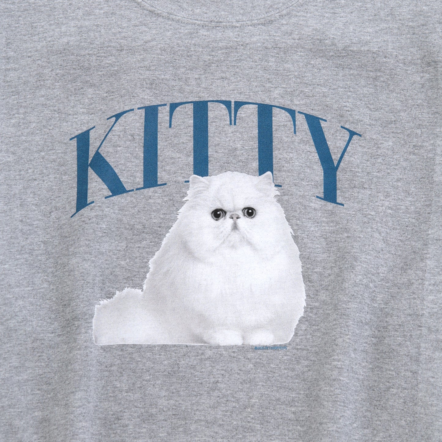 （受注予約）【KIITY】Cat Crew Sweat -persian cat c004