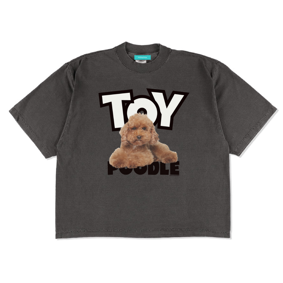 【TOY‐POO】Dog T-shirts -Toy poodle