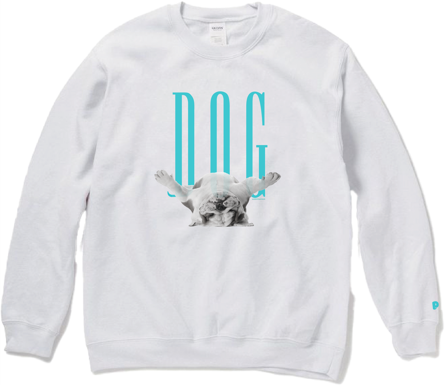 【DOG】Crew Sweat -Bulldog Dog