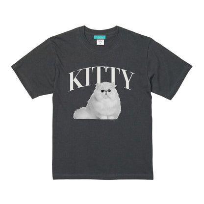 【KIITY】Cat Crew T-shirts -persian cat c005