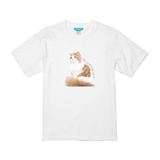 【Scottish fold】Crew T-shirts c017