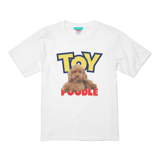 （受注予約）【TOY‐POO】Dog T-shirts -Toy poodle d09